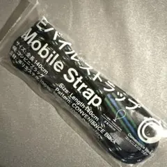 Convenience Wear モバイルストラップ コンビニブラック