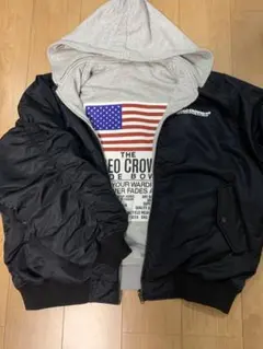 RODEO CROWNS SWB フード付きMA-1ジャケット