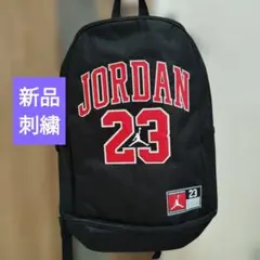 新品未使用NIKE ジョーダンブランド フェイクレザーパックパック 23黒