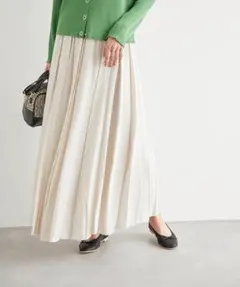 ROPE PICNIC 楊柳 ギャザー フレア スカート ロング 38