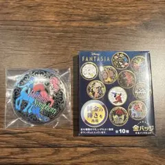 Disney THE MARKET ファンタジア 金バッジ