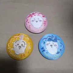 ちいかわ刺繍缶バッジ 3個セット