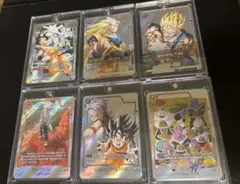 絶版美品」ドラゴンボールカード フュージョンワールド02 6枚セット 