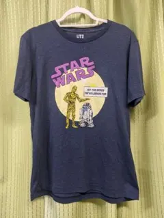 UNIQLO UT STAR WARS Tシャツ ネイビー L