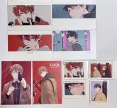 ギヴン展 購入特典 ぱしゃこれ等 まとめ売り【佐藤真冬 上ノ山立夏 りつまふ】