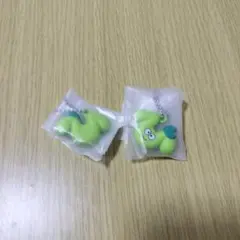 サンリオ もじになっちゃった！？はぴだんぶい ガチャガチャけろけろけろっぴ 2個