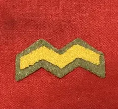 日本陸軍　砲兵　兵科章　野狸製