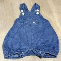 バースデイ Cottoli デニムサロペット 80cm