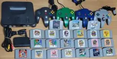 NINTENDO64 本体 +　22 ソフト