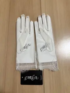 カルラ　レース付きフォーマル手袋　結婚式のサムネイル