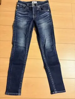 RODEO CROWNS スキニーデニム 23サイズ ダークブルー