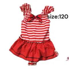 女の子用ワンピース水着 サイズ120