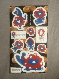 ミャクミャク　大阪もちまろ菓封入シール