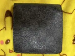 LouisVuitton ポルトビエカルトクレディモネ 二つ折り財布 黒ブラック