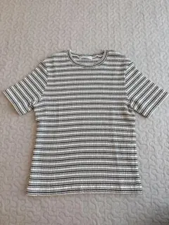 シャーリング ボーダー Tシャツのサムネイル