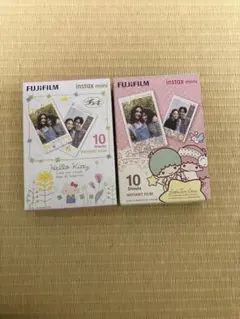 チェキフィルム instax mini fujifilm キキララ キティ