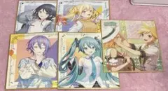プロセカ 色紙 5枚