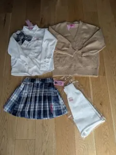 【未使用】バースデー コギャル KOGYARU 制服 130 レッグウォーマー