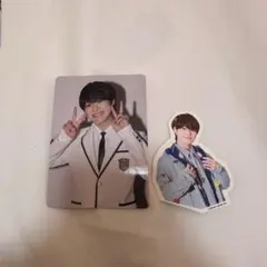 なにわ男子 大橋和也 HARD WORKファミクラ限定盤 トレカ フレークシール