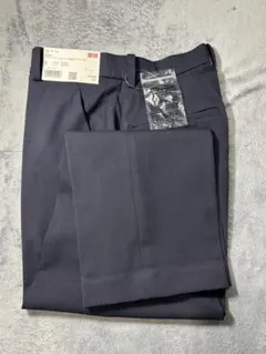 ユニクロスマートアンクルパンツ 2WAYストレッチ女性S ネイビー新品未使用