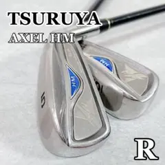V310 ツルヤ AXEL HM メンズ ゴルフ アイアン 2本セット 5番6番