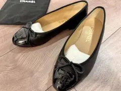 CHANEL シャネル バレリーナ 37C ブラック G02819 ココマーク