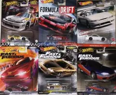 ホットウィール　シルビア6台セット
