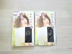 Tuche ブラック ストッキング M-L 2セット