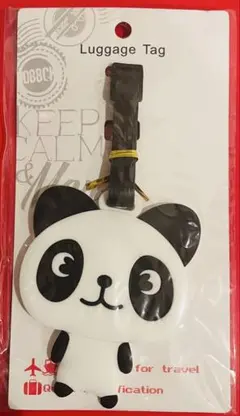 パンダデザイン ネームタグ 旅行用品　未使用