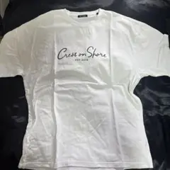 Crest on Shore ホワイト Tシャツ EST.2019