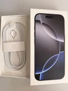 [箱+付属品] iphone16Pro 256GB ブラック