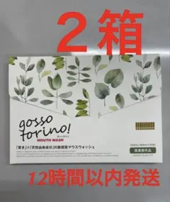 grosso torino! ゴッソトリノ　ハーブミント　30包 2箱 grosso torino! ゴッソトリノ ハーブミント 30包 2箱 - メルカリ