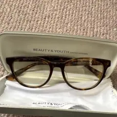 ユナイテッドアローズコラボKANeko Optical べっ甲柄ボストン型メガネ