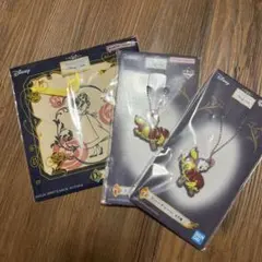 ディズニープリンセス 1番くじ D賞 Ｇ賞 巾着 ラバーチャーム