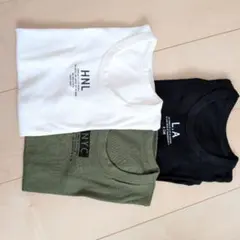 【未使用品】キッズ 肌着 120cm 3枚セット Tシャツ