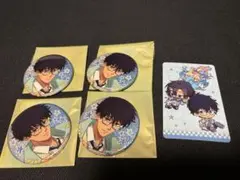 サカモトデイズ　デコラ　グリッター缶バッジ　勢羽夏生