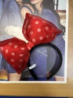 東京ディズニーランド　ミニー　カチューシャ