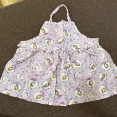 ソフィア エプロン　ハンドメイド　2歳から5歳くらいのサイズ