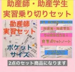 助産師・助産学生実習乗り切りセット看護師　看護学生　助産師国家試験ポケットサイズ 2026年最新】助産学生の人気アイテム - メルカリ