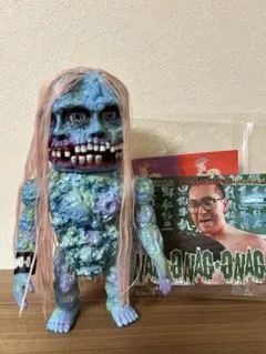 NAGNAGNAG 暴力原人 カリモク medicomtoy nagnagnag ソフビ 暴力原人 NAG.GNAG.GNAG.G NAGNAGNAG MEDICOM TOY - 6FT