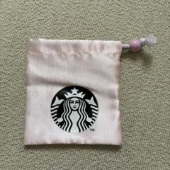 スターバックス　巾着　サテン生地