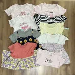 Tシャツ　11枚　120 ブランシェス　まとめ売り　女の子　半袖　トップス　花柄