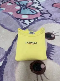 美品　ミキハウス　ダブルビー　トップス　Tシャツ　90cm 男女兼用