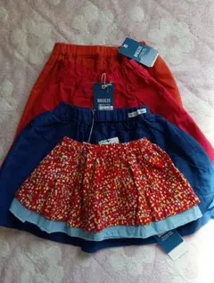 BREEZE ベビー スカート 4点セット 90cm 新品 タグ付き