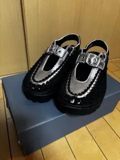 keen メリージェーン　シルバーブラック