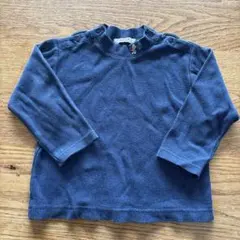 Familiar ネイビー 長袖Tシャツ