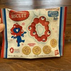 ミャクミャク　ぷっくりラバマス　ビスケット　未開封　万博