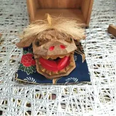 加賀獅子　置物