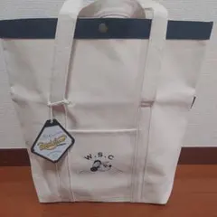 【新品タグ付】Disney キャンバスツールトート アイボリー　定価4620円