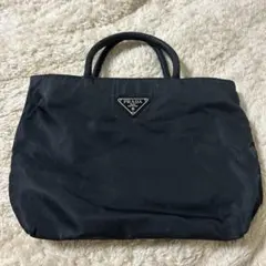 PRADA プラダ ナイロン トートバッグ ハンドバッグ 黒 ヴィンテージ⁠のサムネイル